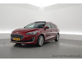 Ford Focus Wagon 1.5 EcoBoost Vignale | Pano | Adapt. Cruise | Trekhaak | CarPlay | HUD | Navi | Stoel-Stuurverw.