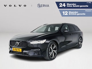 Volvo V90 T6 Plug-in hybrid AWD Ultimate Dark | Panoramadak | 360° camera | Harman Kardon | Stoel- en Stuurverwarming | Parkeercamera
