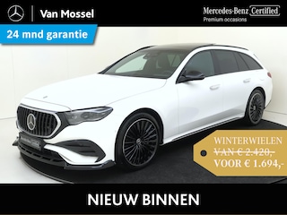 Mercedes-Benz Estate 300 e AMG Line Premium Plus/ Panoramadak/ Night/ 20 inch/ Head up/ Burmster 4D/ El. Trekhaak/ SUPERSCREEN/ Panamericana grille & Diffusor