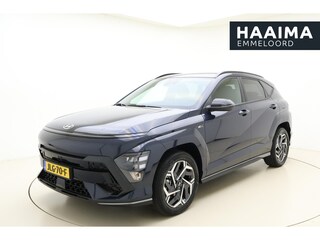 Hyundai Kona 1.6 GDI HEV N Line Hybride automaat | navigatie | Camera | Keyless | Draadloze telefoonlader | Adaptive cruise | Parkeer assistent | Lichtmetalen velgen