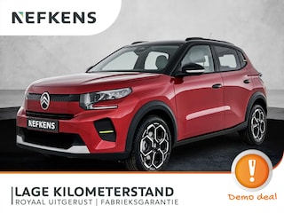 Citroën C3 Max 1.2 Turbo 100pk | DEMO | Navigatie | 17" Lichtmetalen velgen | Cruise control | Climate control | Draadloze telefoonlader | Achteruitrijcamera | Apple Carplay / Android Auto