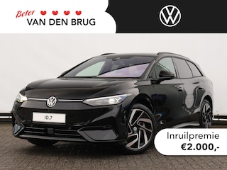 Volkswagen ID.7 Limited Edition 77 kWh accu | 286 PK | Trekhaak | 20" inch velgen | LED | Head-up display | Keyless | Stoelverwarming |