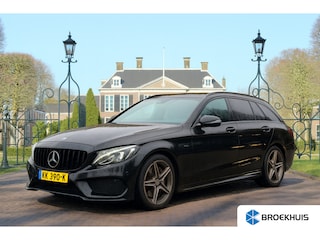 Mercedes-Benz C-klasse Estate 180 AMG SPORT | NL-AUTO! | FULL OPTION! | PANODAK | LUXE LEDER | BURMESTER | DEALER OH! | STOELVERWARMING | GROOT NAVI | CAMERA | FULL LED | PARK SENS V+A | PRACHTIGE STAAT!