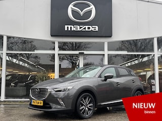 Mazda CX-3 2.0 SkyActiv-G 120 GT-M NL-Auto, Dealer Ondh., Navigatie, Apple Carplay/ Android Auto, Head-up, Keyless, Bose Audio, AdfCruise Controle, All-seasons, Stuurverw., Stoel verw.