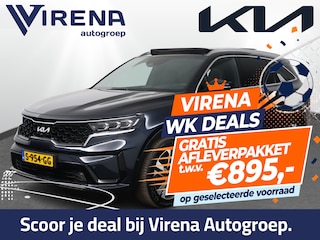 Kia Sorento 1.6 T-GDI Hybrid 2WD ExecutiveLine 5p. - Schuif-/kanteldak - Stoelverwarming-/ventilatie - Navigatie - Trekhaak - Climate Control Fabrieksgarantie tot 01-2030