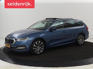 Skoda Octavia 1.5 TSI First Edition | Panoramadak | Trekhaak | Stoelverwarming | Matrix LED | Adaptive cruise | Sfeerverlichting | Carplay | Keyless | Virtual Cockpit | 18'' | Half leder | Climate control