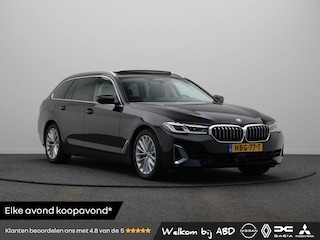 BMW 5-serie Touring 530e Business Edition Plus | verwarmde stoelen voor en achter | Head-Up Display| Panoramadak | memory stoelen |