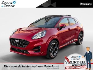 Ford Puma 1.0 EcoBoost Hybrid ST-Line X | Navigatie | Panoramadak | Stoel/Stuur/Voorruitverwarming | Dodehoek Detectie | Adaptieve Cruise Control | Lichtmetalen Velgen |
