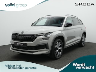 Skoda Kodiaq 1.5 TSI 150 pk DSG Sportline Business | Geheugenstoel | Leder/alcantara | Matrix LED | Achteruitrijcamera | Navigatie