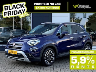 Fiat 500X BLACK FRIDAY DEAL I 120pk City Cross | Navigatie | Climate control | Cruise control | Parkeersensoren vóór + achter | Blue tooth | 17 inch velgen