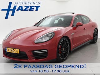 Porsche Panamera 4.8 V8 GTS 441 PK + 360 CAMERA | SCHUIFDAK | BOSE | 20 INCH | LUCHTVERING | SPORTUITLAAT | LED