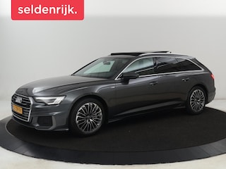 Audi A6 50 TFSIe quattro S edition | Panoramadak | Adaptive cruise | Nappaleder | Stoel & stuurverwarming | Camera | Trekhaak | Keyless | Adaptief onderstel | Carplay | Navigatie | Matrix LED | Getint glas | PHEV | Plug In