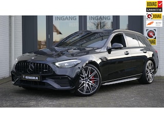 Mercedes-Benz C-klasse AMG 43 4MATIC PERFORMANCE-ACC-IWC-BURMESTER-360 CAMERA-CARBON-PANO-LED-HUD-NIGHTPAKKET 2-IWC CLOCK-Etc