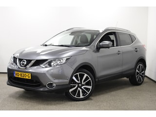 Nissan Qashqai 1.2 Tekna Pano|Leer|Trekhaak|Stoelverw|360.