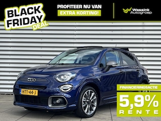 Fiat 500X Black Friday Deal ! 1.5 Hybrid 130pk DCT Automaat Sport Schuifdak/Cabrio | Navigatie | Camera