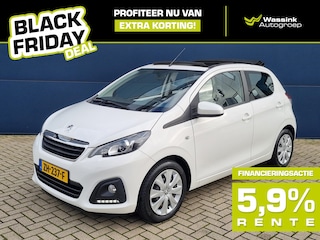 Peugeot 108 1.0 e-VTi 72pk TOP! Active BLACK FRIDAY DEAL | Airco | Bluetooth | Cabriodak | Stuurwielbediening