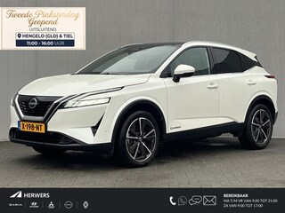 Nissan Qashqai 1.5 e-Power Tekna / Panoramadak / 360° Camera / HUD / Apple Carplay & Android Auto / Keyless Entry & Start / Elektrische Achterklep / Adaptieve Cruise Control / Climate Control / Elektrisch Verstelbare Bestuurdersstoel / Parelmoer metallic