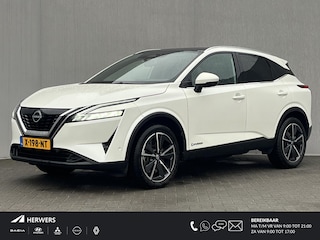 Nissan Qashqai 1.5 e-Power Tekna / Panoramadak / 360° Camera / HUD / Apple Carplay & Android Auto / Keyless Entry & Start / Elektrische Achterklep / Adaptieve Cruise Control / Climate Control / Elektrisch Verstelbare Bestuurdersstoel / Parelmoer metallic