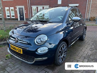 Fiat 500 1.0 Hybrid Dolcevita | Panoramadak | Half-Leder | Parkeersensoren | Navigatie by App | 16"LMV | !!