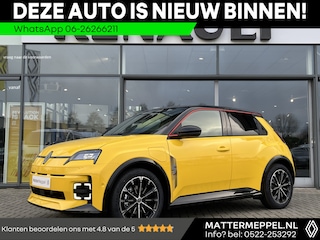 Renault 5 Comfort Range Iconic Cinq 52 kWh | Harman Kardon | Pack Safety | Pack Advanced Driving | Stoel+Stuurverwarming | V2L Adapter | Navigatie | Climate Control | Blindspot | Apple CarPlay/Android Auto