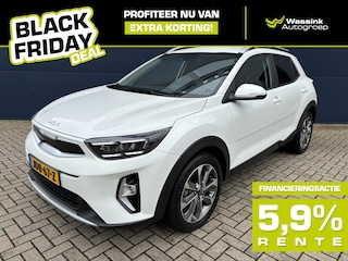Kia Stonic 1.0 T-GDi MHEV 100pk DCT7 DynamicPlusLine Automaat BLACK FRIDAY DEAL | Navigatie | Parkeercamera | Stoel- en stuurverwarming | Parkeersensoren |