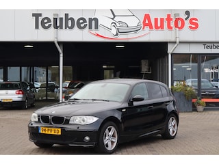 BMW 120i High Executive Lederen interieur, Cruise control, Navigatie, Stoelverwarming