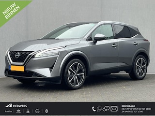 Nissan Qashqai 1.3 MHEV Xtronic Tekna / Vaste Trekhaak 13-polig (Trekgewicht 1.800kg) / Panoramadak / HUD / Keyless Entry & Start / Apple Carplay & Android Auto / Adaptieve Cruise Control / Climate Control / 360° Camera / Navigatie full map / Elektrische Achterklep