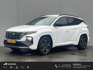 Hyundai Tucson 1.6 T-GDI PHEV N Line 4WD / Vaste Trekhaak 13-polig (Trekgewicht 1.350kg) / Stuur- en Stoelverwarming / Stoelverkoeling / 360° Camera / Apple Carplay & Android Auto / Elektrische Achterklep / Climate Control /  Adaptieve Cruise Control / Elektrisch Verstelbare Voorstoelen / Navigatie full map /