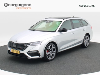 Skoda Octavia Combi 1.4 TSi 245 Pk Automaat RS iV PHEV Business | Adaptive Cruise | CarPlay | Navigatie | Panoramadak | Stoelverwarming | Achteruitrijcamera | 108.347 Km!!