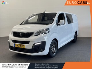 Peugeot Expert 1.5 BlueHDI 120 L3H1 Asphalt Dubbel Cabine Automaat Trekhaak Navigatie Apple Carplay/Android Auto Parkeersensoren Cruise Control Airco