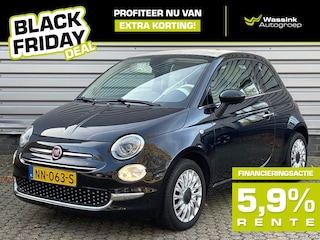 Fiat 500 BLACK FRIDAY DEAL I TwinAir Turbo 80pk Lounge I Cruise I DAB I Navigatie I