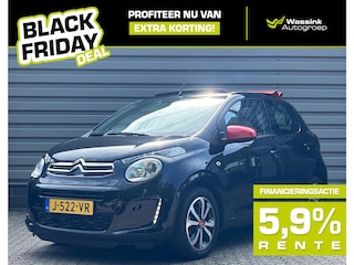 Citroën C1 BLACK FRIDAY DEAL 1.0 VTi 72PK 5D Airscape Shine | Snelheidslimiter | Camera Achter | Cabrio | Bluetooth | Airco | DAB Radio |