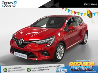 Renault Clio 1.6 E-Tech Hybrid 140 Intens AUTOMAAT AIRCO CRUISE CONTROLE  APPLE CARPLAY ANDROID AUTO PARKEERSENSOREN LM VELGEN ZEER MOOIE AUTO DEALER ONDERHOUDEN