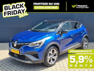 Renault Captur BLACK FRIDAY DEAL | 140pk R.S. Line Automaat I Navigatie | Camera | Keyless Entry + Start | Climate Control | Stoelverwarming | Voorruitverwarming |