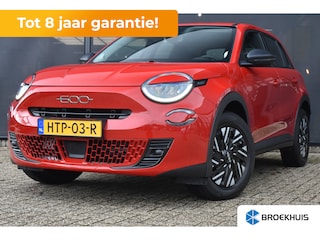 Fiat 600 1.2 Hybrid Urban 100pk Automaat 8 Jaar Garantie! | Stoelverwarming | Voorruitverwarming | Navigatie by App | DAB+ | Cruise Control | Full-LED | Regensensor | !!