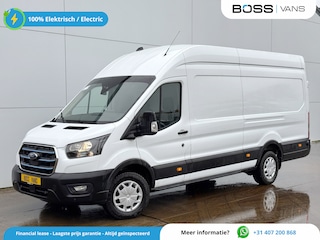 Ford Transit 184PK 75kWh 390 Elektrisch 75kWh 334km WLTP BEV Snelladen L4H3 Climate Control Carplay 360° Camera Tachograaf Stoelverwarming Parkeersensoren voor achter Laadkabel