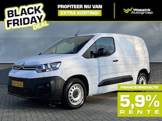 Citroën Berlingo Van BLACK FRIDAY DEAL | GB 1.5 BlueHDi 130pk L1 Automaat | Cruise Control | Sensoren Voor + Achter | Camera Achter | Blind Spot | Navigatie | Carplay