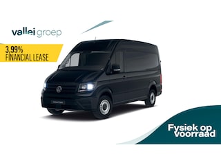 Volkswagen Crafter Trendline L3H3 140 pk automaat BPM vrij | metallic | trekhaak | cruise control | bijrijdersbank