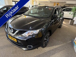 Nissan Qashqai 1.2 Tekna NAVIGATIE CAMERA LEDEREN BEKLEDING PANORAMADAK PARK.SENSOREN V+A LICHTM.VELGEN