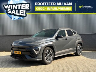 Hyundai Kona | Black Friday Deal! |1.6 GDI HEV 141pk DCT N Line Sky | Bose | Stoelverwarming | Stoelverkoeling | 360° Camera | Schuif-/Kantel Dak |