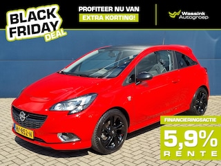 Opel Corsa BLACK FRIDAY DEAL 1.0 Turbo 90pk 3-Deurs OPC Line | Cruise Control | Airco | Parkeersensoren V+A | 17
