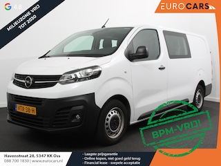 Opel Vivaro 2.0 CDTI Automaat 145 pk L3H1 Dubbele Cabine 6p Edition | Navigatie | Apple Carplay/Android Auto | Airco | Bluetooth | Trekhaak | Betimmering | Cruise Control