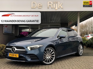 Mercedes-Benz A-klasse 250 e PHEV | AMG-Line | Pano, Leder, ACC, Burmester, Sfeerverl., Navi, Camera, Matrix | Dealeronderhouden |