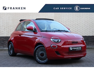 Fiat 500 RED 42 kWh Cabrio | Navigatie | Winterpack | Red edition