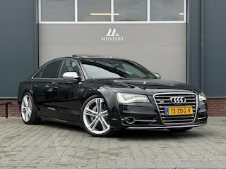 Audi A8 4.0 TFSI/520pk S8 quattro S line Pro Line+|2012 |Keramisch|Pano|Stoel verwarm/verkoel.|Camera|Leder|21"LMV