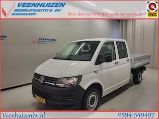 Volkswagen Transporter Pick-up 2.0TDI L2/H1 Dubbele Cabine Euro 6!