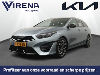Kia Ceed Sportswagon 1.5 T-GDi GT-Line AUTOMAAT - Automatische Achterklep - Schuif/kantel dak - Navigatie - Keyless entry - Apple Carplay/Android Auto - Adaptive cruise control - Achteruitrij camera - Stoel/Stuur verwarming - Fabrieksgarantie t/m 20-10-2023