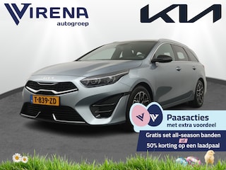 Kia Ceed Sportswagon 1.5 T-GDi GT-Line AUTOMAAT - Automatische Achterklep - Schuif/kantel dak - Navigatie - Keyless entry - Apple Carplay/Android Auto - Adaptive cruise control - Achteruitrij camera - Stoel/Stuur verwarming - Fabrieksgarantie t/m 20-10-2023