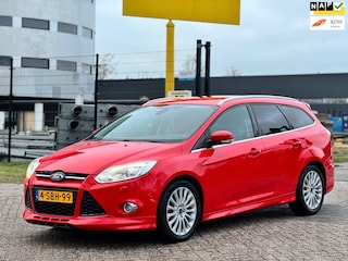 Ford Focus Wagon 1.0 EcoBoost Titanium|6BAK|NAVI|KEYLLES|PENSOR|UITMUNTEND STAAT