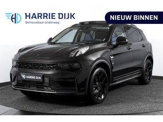 Lynk & Co 01 1.5 PHEV 261PK MY23 | Black Pakket | Donkere hemel | 360 Camera | 7.4 kWh Boordlader | S/K-panodak | Adapt. Cruise | Memory | Elek. klep | LM 20" | 7620